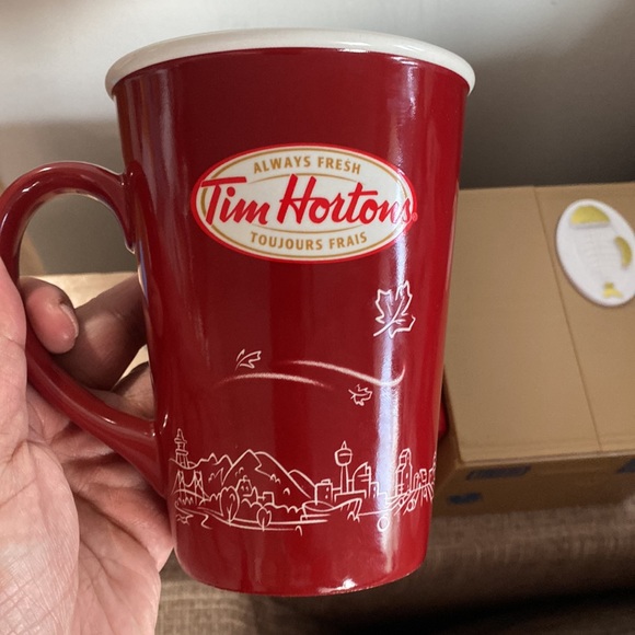 2010 Tim Hortons Red Mug Limited Edition #|N 010 - Picture 7 of 9